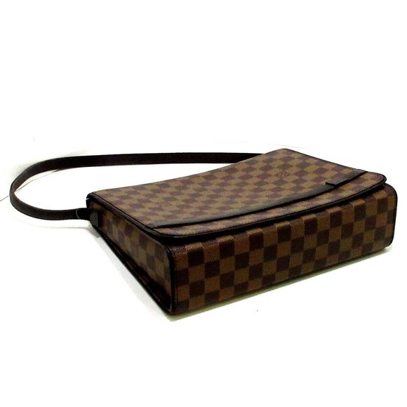 Tribeca Carre Damier Ebene Shoulder Bag - Picture 4 of 8